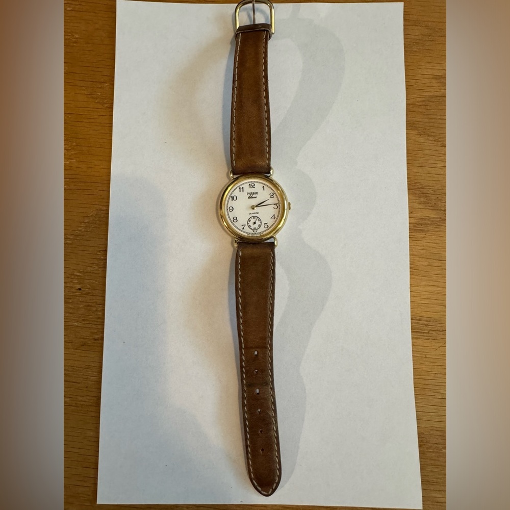 PHASAR watch Sears quartz bezel 1 1/4” diameter